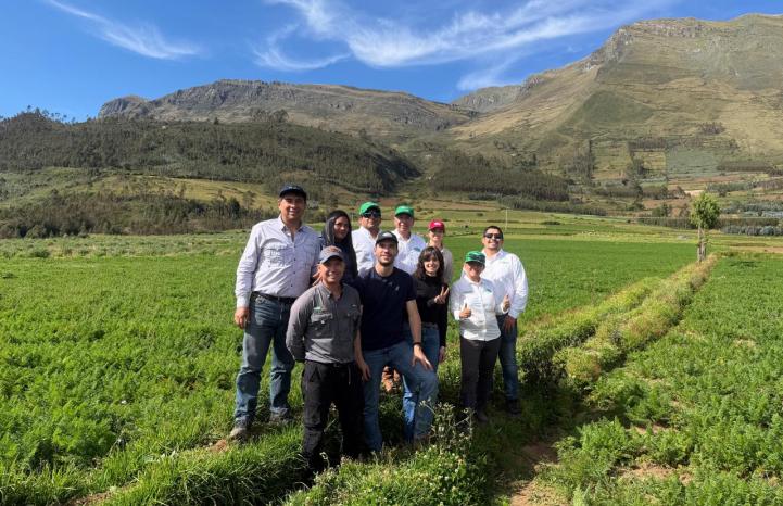 Equipo en Perú